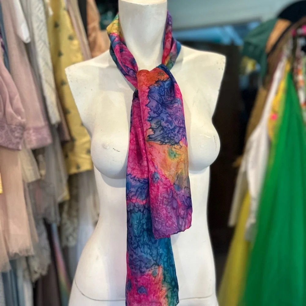 Beautiful Tie Dyed Scarf